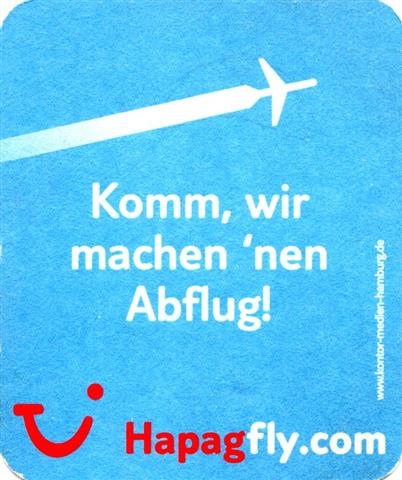 hannover h-ni hapagfly 1a (recht215-hapagfly-komm-blaurot) 